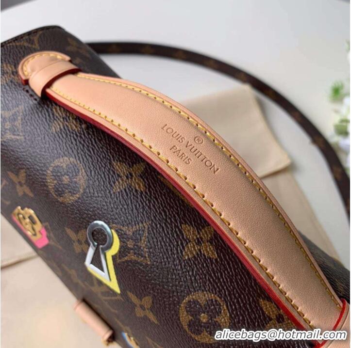 Feminine Louis Vuitton Original Monogram Canvas POCHETTE METIS M44366