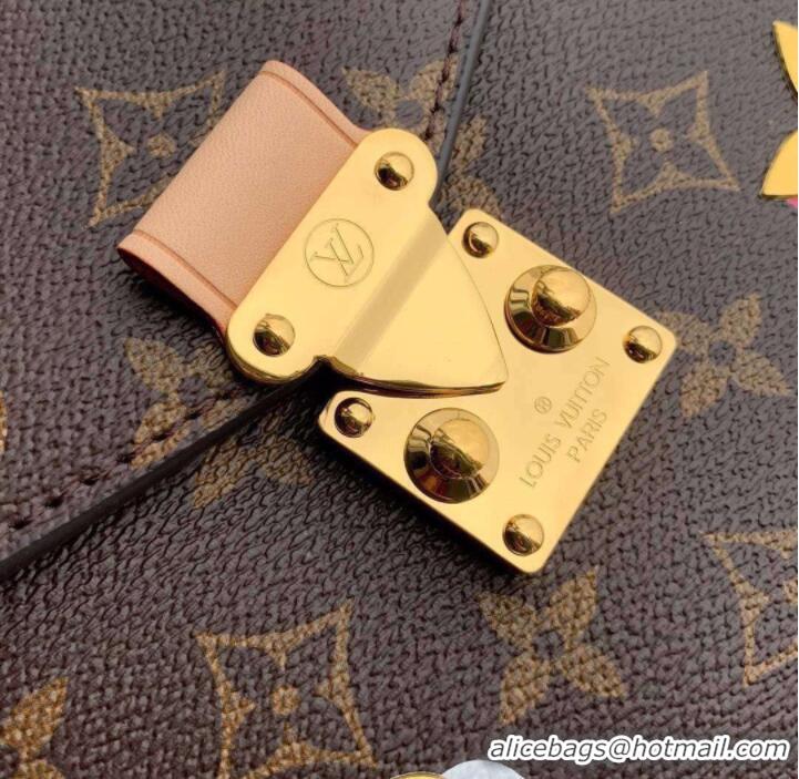 Feminine Louis Vuitton Original Monogram Canvas POCHETTE METIS M44366