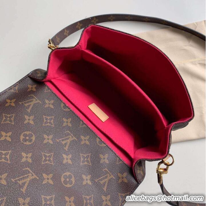 Feminine Louis Vuitton Original Monogram Canvas POCHETTE METIS M44366