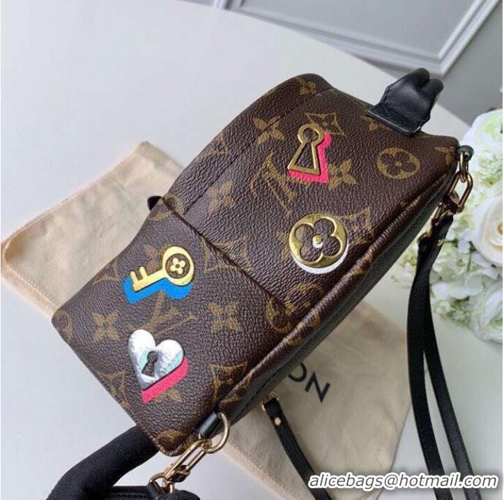 Chic Louis Vuitton Original Monogram Canvas PALM SPRINGS MINI M44367