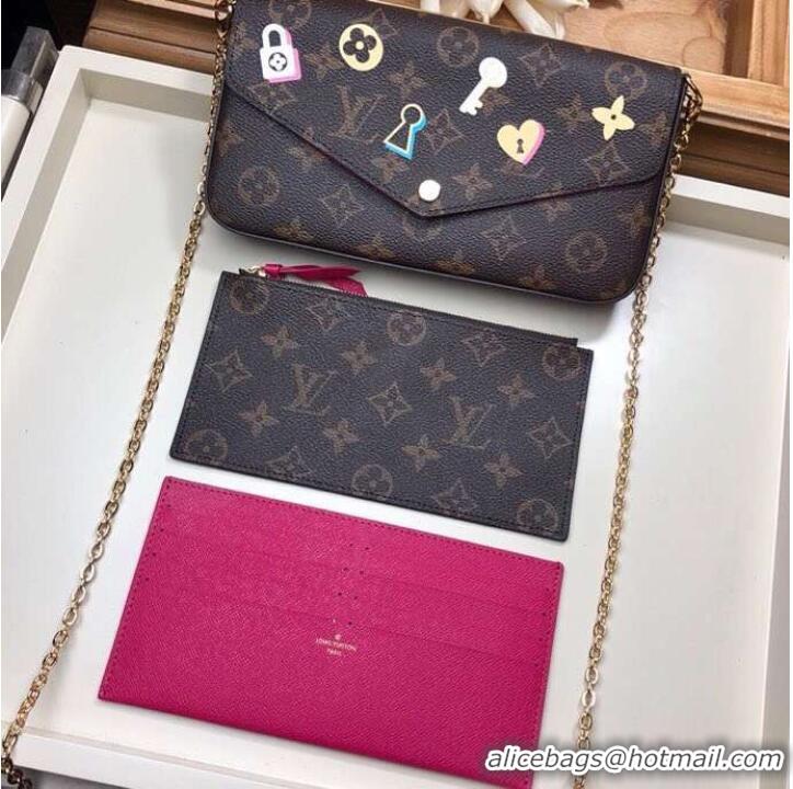 Trendy Design Louis Vuitton Original Monogram Canvas POCHETTE FELICIE M63999