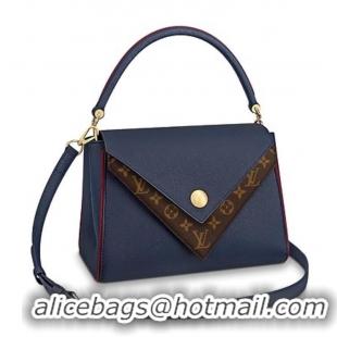 New Design Louis vuitton original DOUBLE V M55022 blue