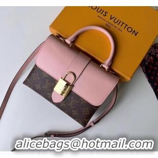 New Fashion Louis vuitton original LOCKY BB M44080 Rose Poudre