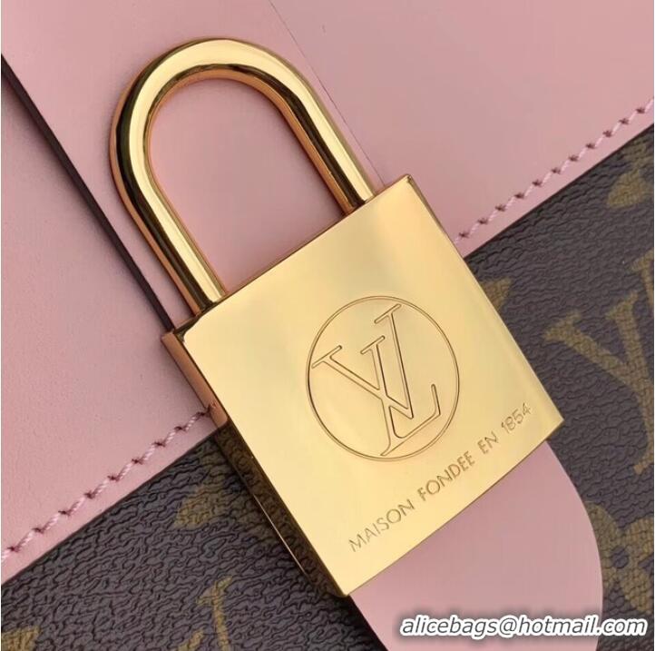 New Fashion Louis vuitton original LOCKY BB M44080 Rose Poudre