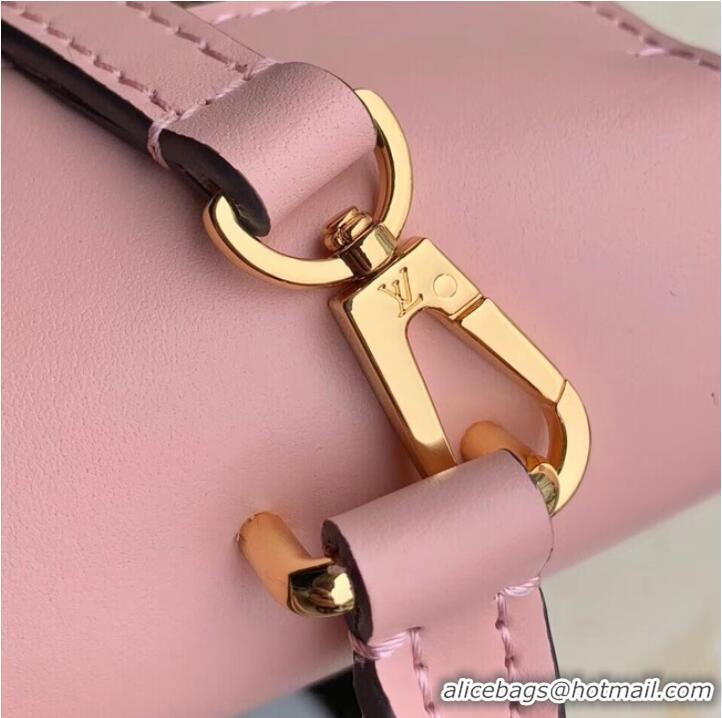 New Fashion Louis vuitton original LOCKY BB M44080 Rose Poudre