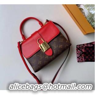 Duplicate Louis vuitton original LOCKY BB M44080 Coquelicot