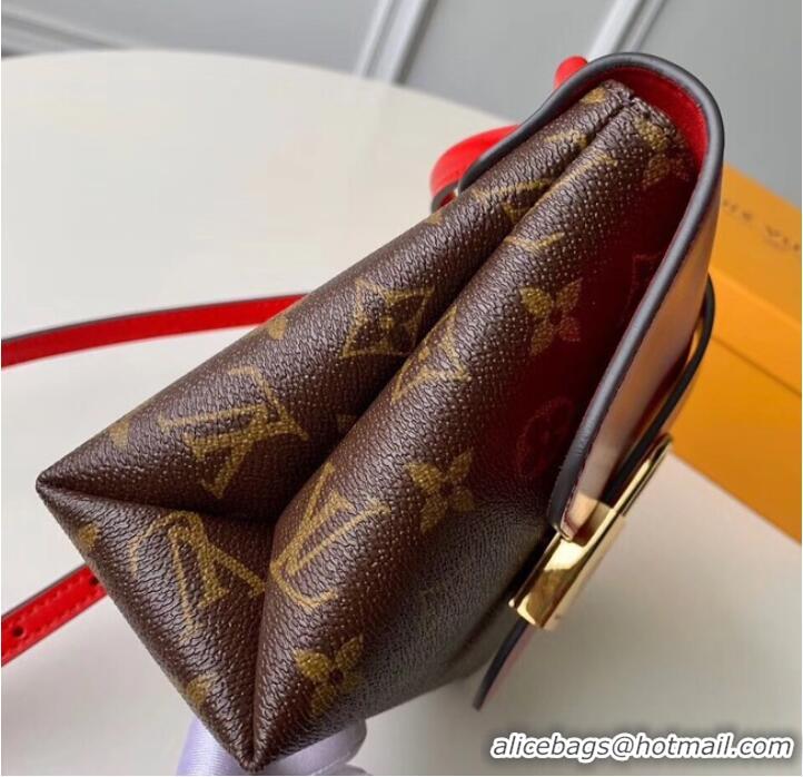 Duplicate Louis vuitton original LOCKY BB M44080 Coquelicot