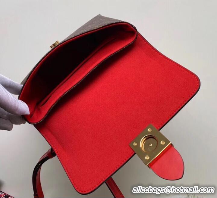 Duplicate Louis vuitton original LOCKY BB M44080 Coquelicot