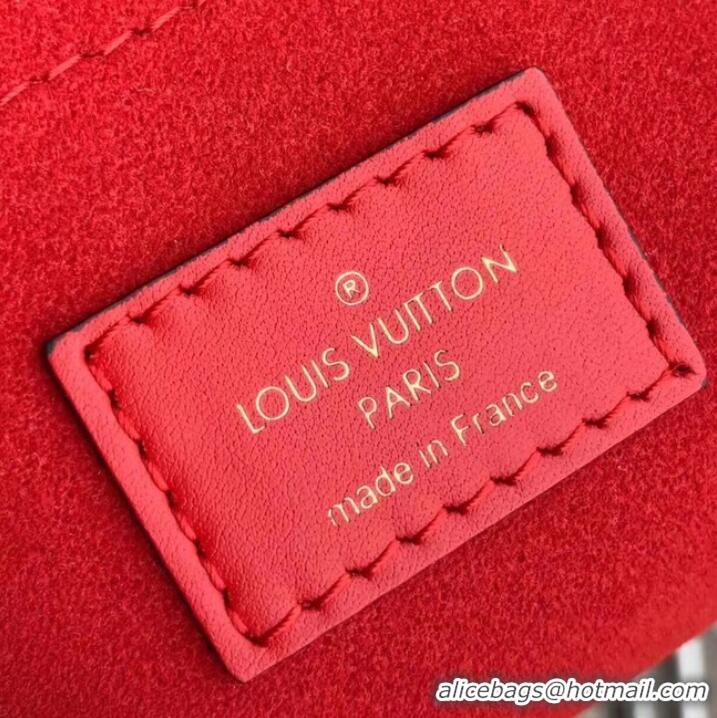 Duplicate Louis vuitton original LOCKY BB M44080 Coquelicot