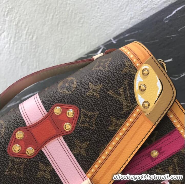 Duplicate Louis Vuitton Original Monogram Canvas Pochette Metis Summer Trunk M43628