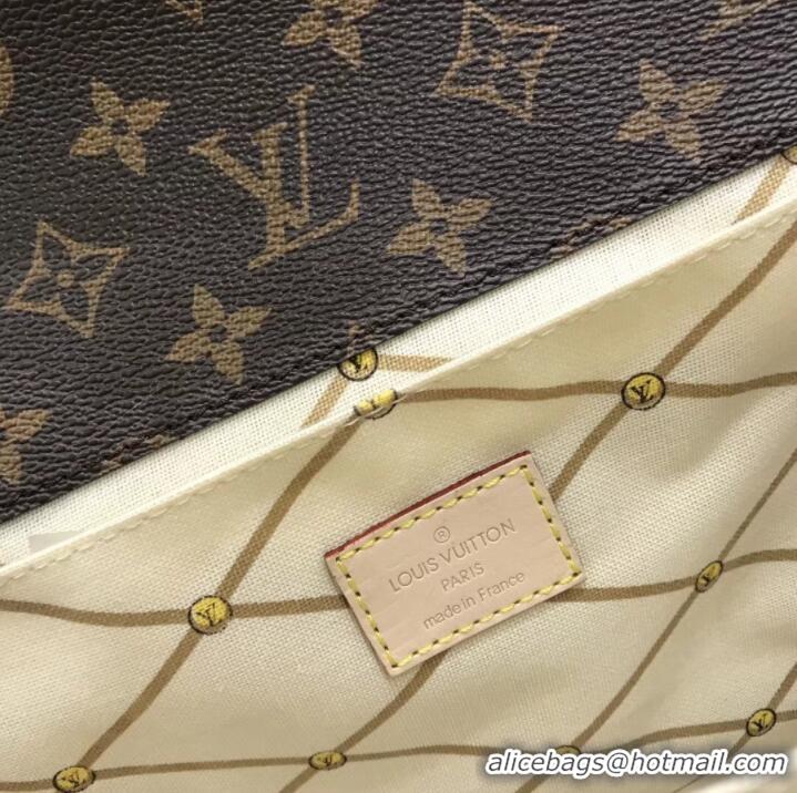 Duplicate Louis Vuitton Original Monogram Canvas Pochette Metis Summer Trunk M43628