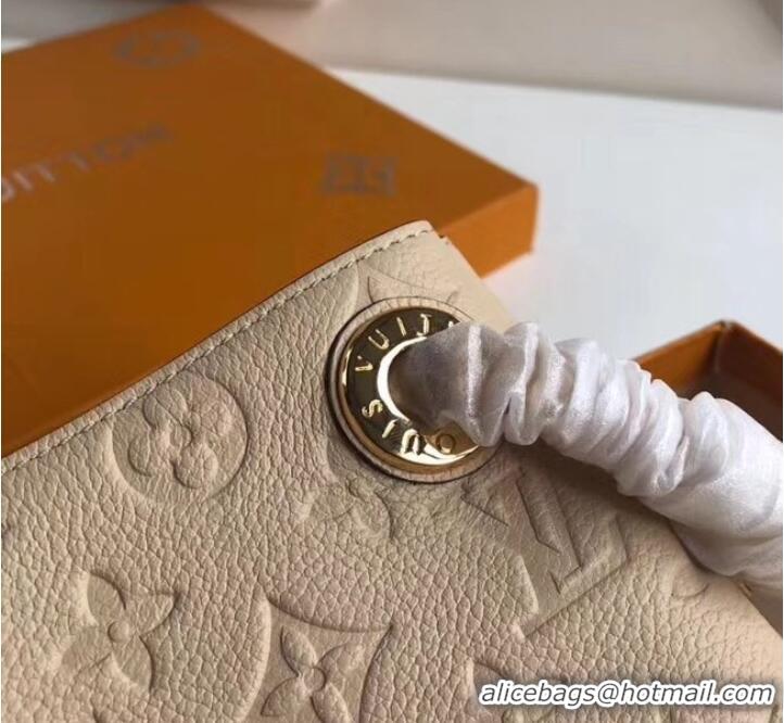 Low Price Louis vuitton original mongram empreinte PONTHIEU BB M43750 Apricot