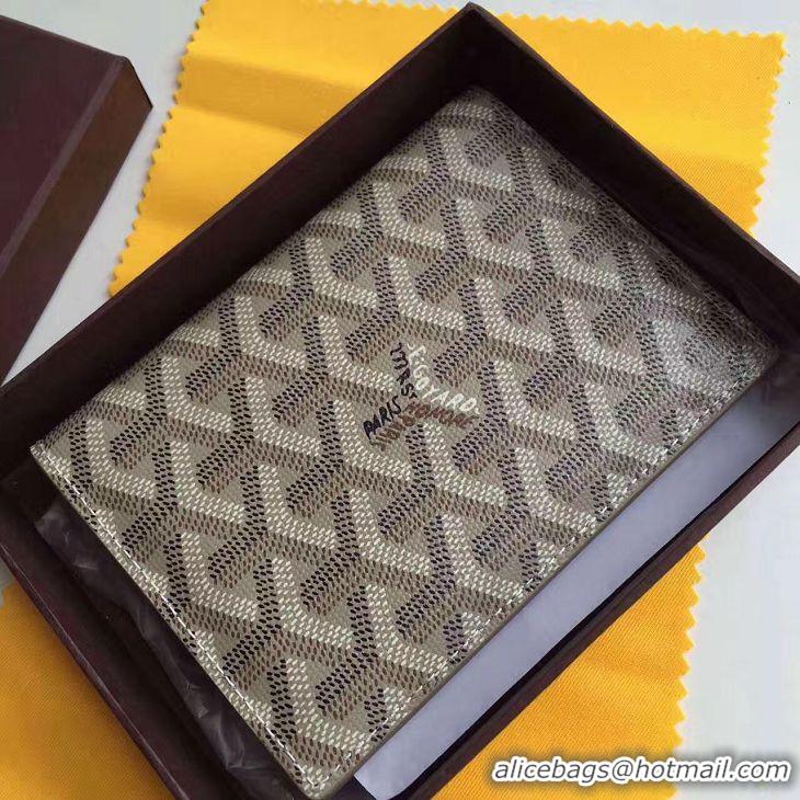 Inexpensive Goyard Passport Cover 020109 Grey