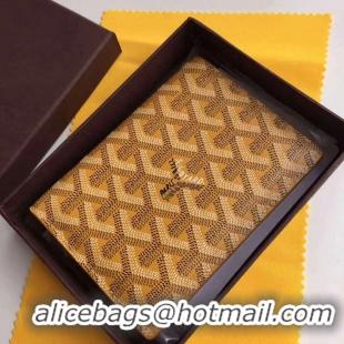 Best Price Goyard Passport Wallet 020109 Yellow