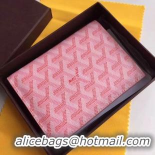 Cheap Newest Goyard Passport Holder 020109 Pink