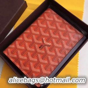 Good Quality Goyard Passport Wallet 020109 Orange