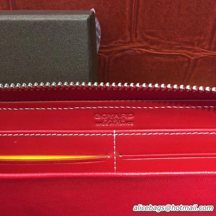 Best Price Goyard Zippy Purses 020110 Red