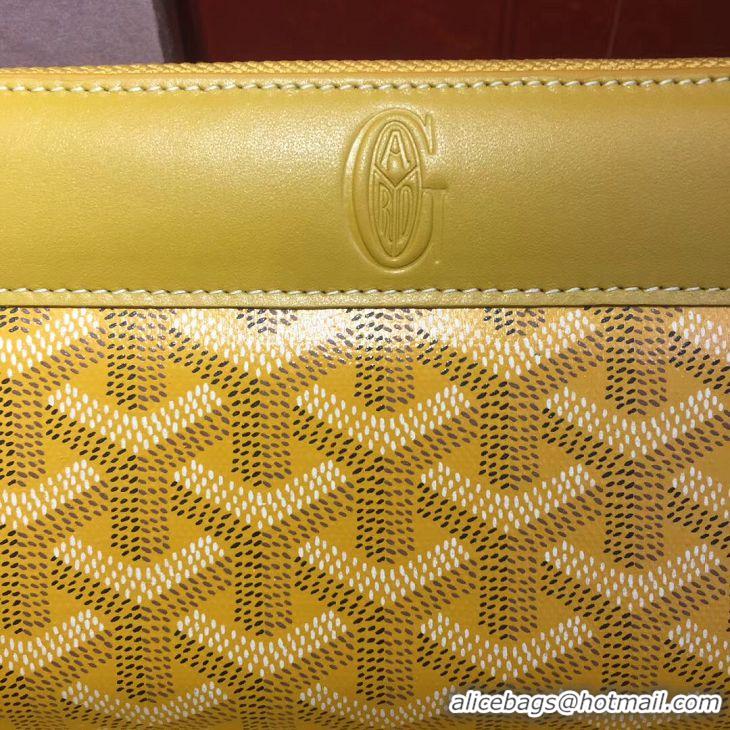 Good Quality Goyard Zippy Purse 020110 Yellow