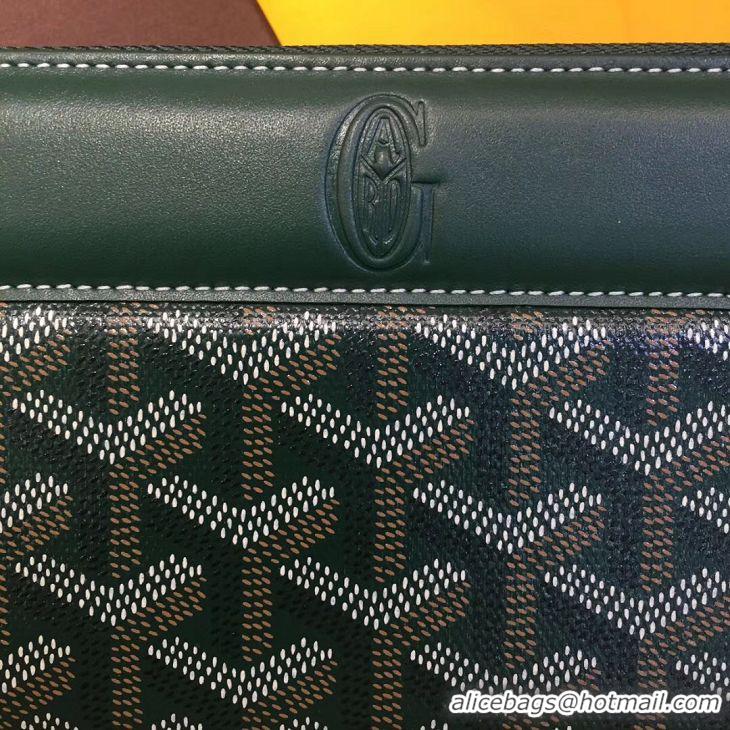 Good Product Goyard Zippy Wallet 020110 Green