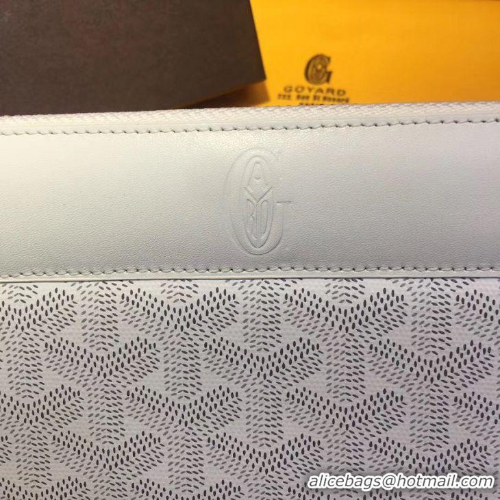 Buy Best Cheap Goyard Zippy Wallet 020110  White