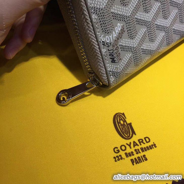 Best Price Goyard Zippy Purses 20086 Grey