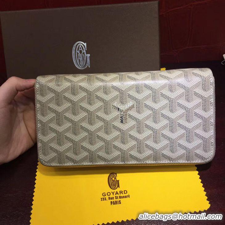 Best Price Goyard Zippy Purses 20086 Grey