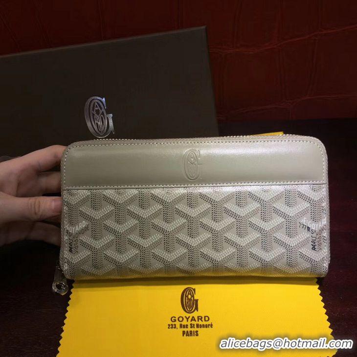 Best Price Goyard Zippy Purses 20086 Grey