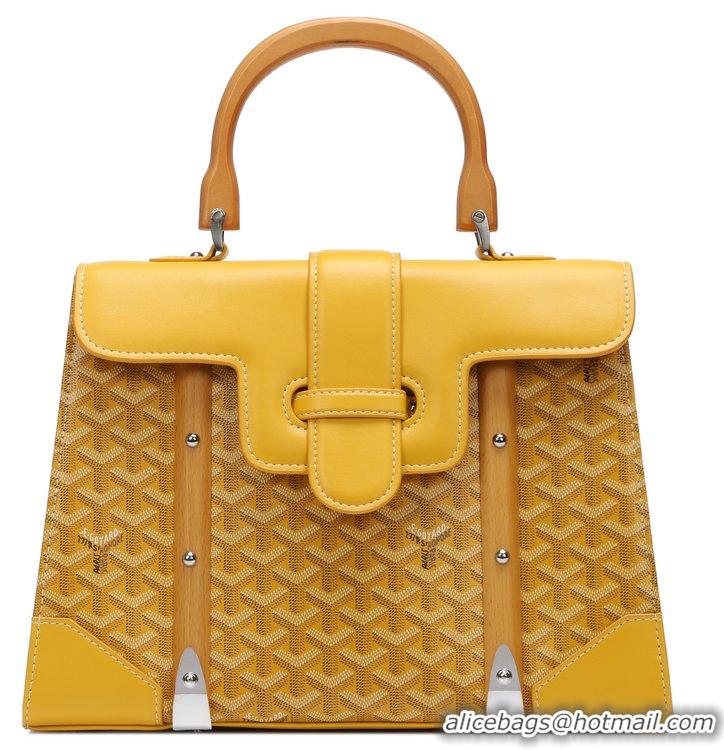 New Arrivals Goyard Saigon Tote Bag GM 8941 Yellow