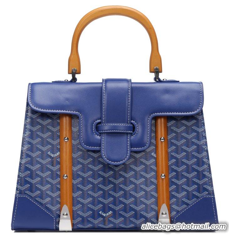 New Design Goyard Saigon Tote Bag GM 8941 Dark Blue