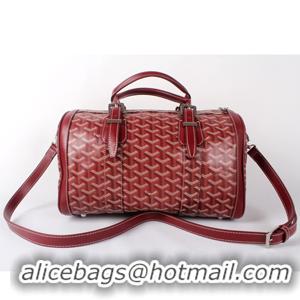 New Design Goyard Speedy Bag With Shoulder Strap 8970 Burgundy