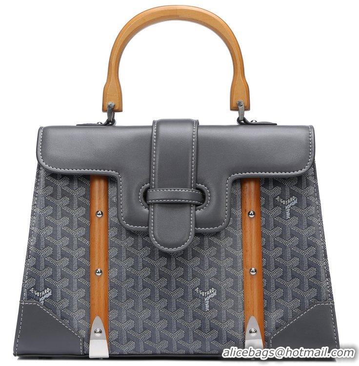 New Design Goyard Saigon Tote Bag GM 8941 Dark Grey