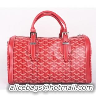 Hot Style Goyard Speedy Bag With Shoulder Strap 8970 Red