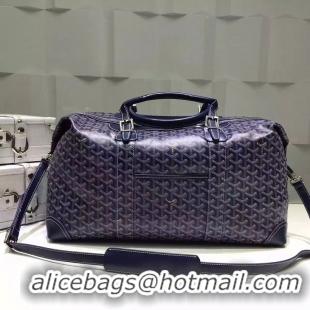 Goyard Luggage Boeing Travelling Bag 8952 Navy Blue