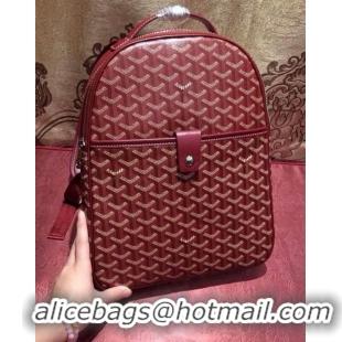 Hot Sell Goyard Backpack 8990 Burgundy