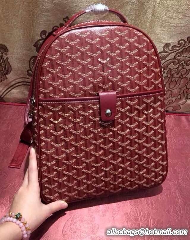 Hot Sell Goyard Backpack 8990 Burgundy