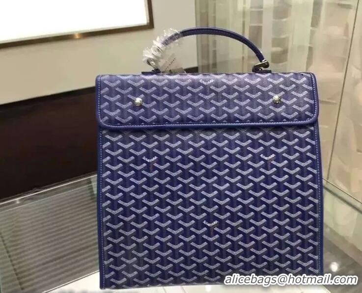 Best Price 2014 Goyard Mens Briefacases Bags 8978 Blue