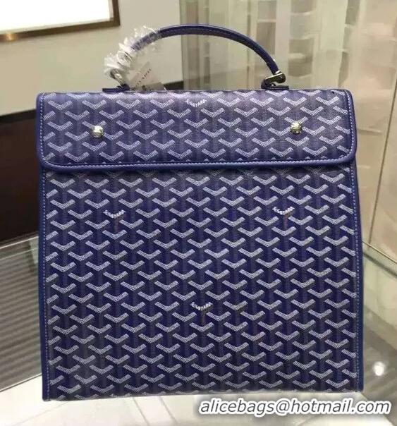 Best Price 2014 Goyard Mens Briefacases Bags 8978 Blue