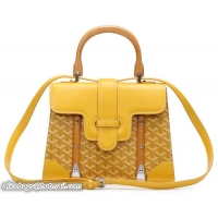 2015 New Fashion Goyard Small Saigon Tote Bag With Strap PM 8941 Yellow