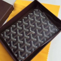 New Fashion Goyard Passport Holder 020109 Black And Tan