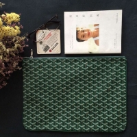 Low Cost Goyard New Design Ipad Bag Small Size PM 020113 Green