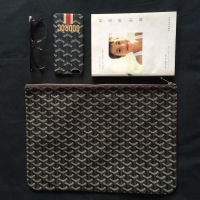 Top Quality Goyard New Design Ipad Bag Small Size PM 020113 Coffee