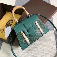 Buy Discount Goyard Original Saigon Tote Bag With Strap PM 8942 Green