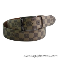 Louis Vuitton Damier Belts 9634 White