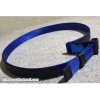 Discount Louis Vuitton Webbing On The Go Width 30mm Belt Monogram Eclipse Canvas Blue 2018