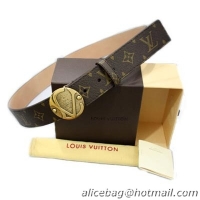 Louis Vuitton Belts 6977 Monogram Coffee