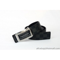 Louis Vuitton Damier Graphite Canvas Belt LV053