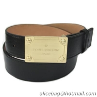 Louis Vuitton Belts 6978 Leather Black