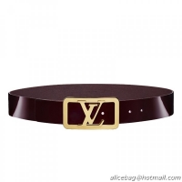 New Style Louis Vuitton Supreme Patent Leather Belt M9867V