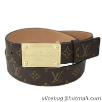 Louis Vuitton Belts 6978 Monogram Coffee