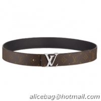 Louis Vuitton Initiales Reversible Monogram Belt M981S